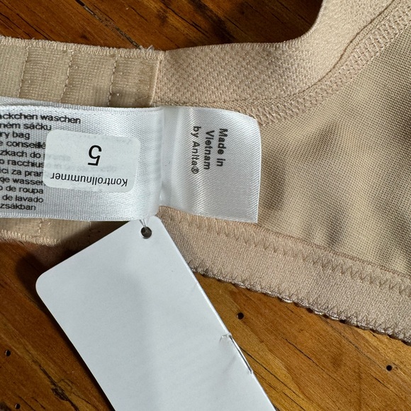 NWT Anita Care Safina Embroidered Mastecomy Softcup Bra #5349X in Nude/skin 42C - Picture 9 of 14